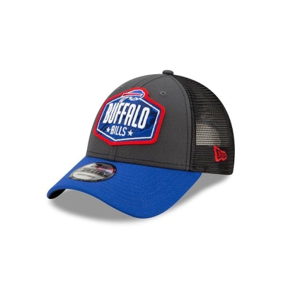 Buffalo Bills Gorra | New Era NFL Draft 9forty Adjustable Cap Mexico - Grises